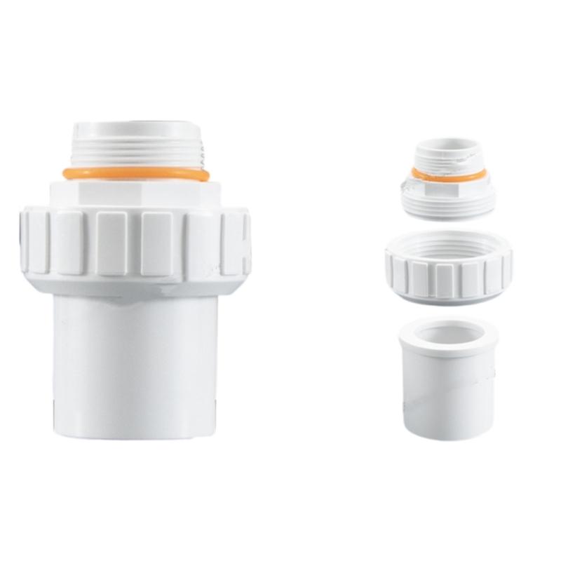 Sand Filter Pump Hose Adapter Water Hose Fitting Sand Tanks Straight Water Pipe With Threaded Joints Easy To Install