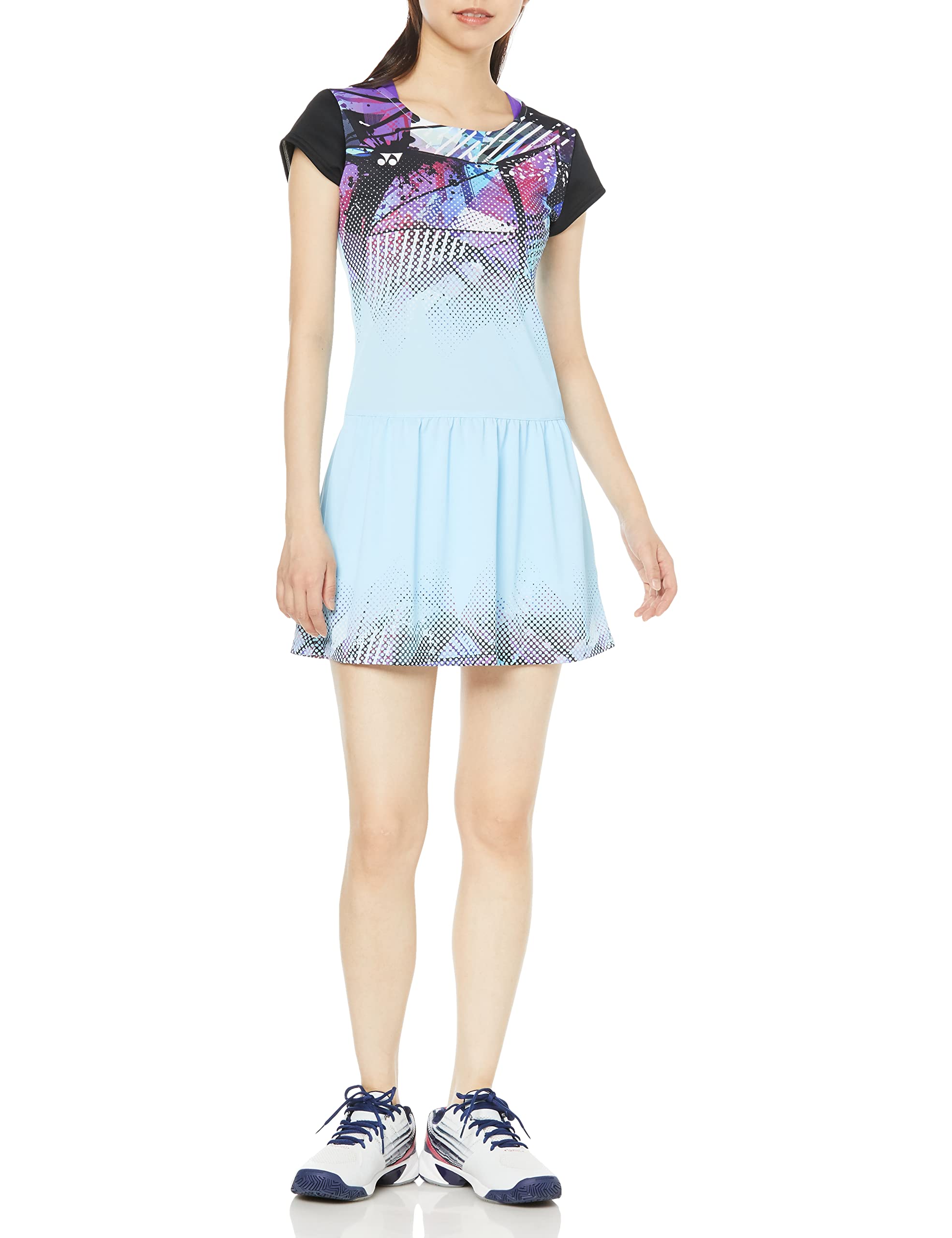 

Yonex Dress Inner 20723 Aqua Blue S One-Piece (with Spats) Women s (111)