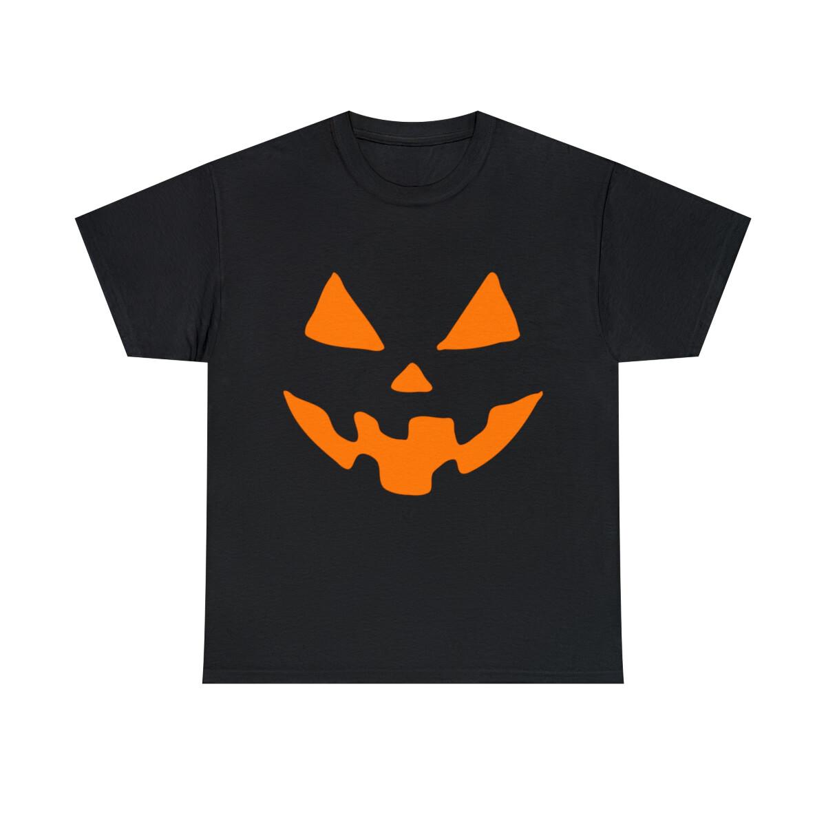 Jack-O-Lantern Pumpkin Halloween Graphic Tee Shirt, S-5XL XL