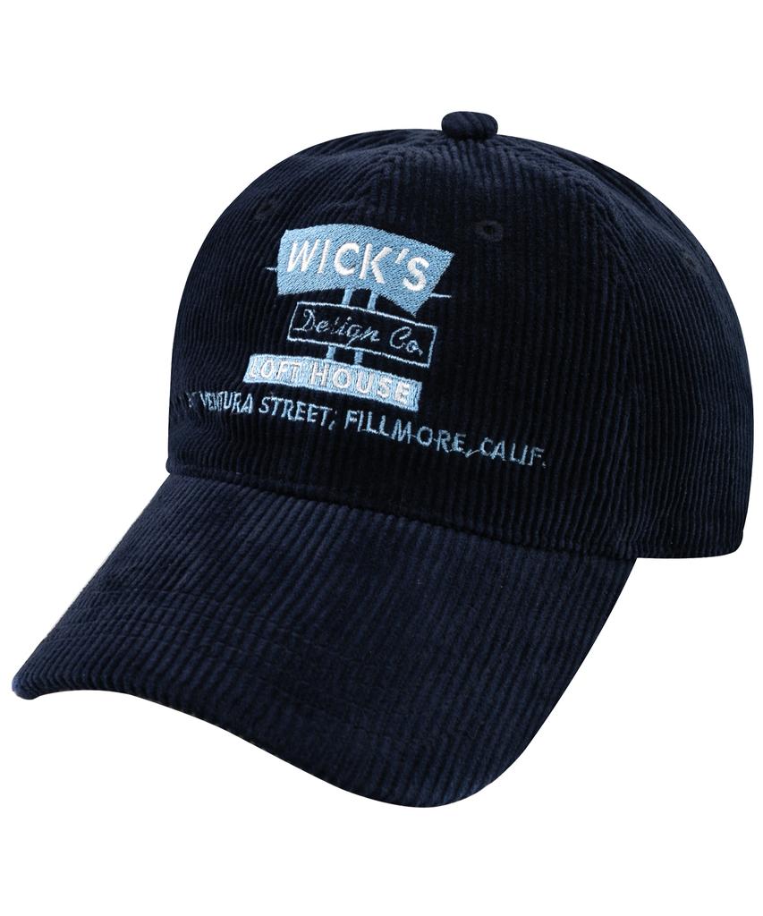 Wig 847 Ventura Corduroy Ball Cap