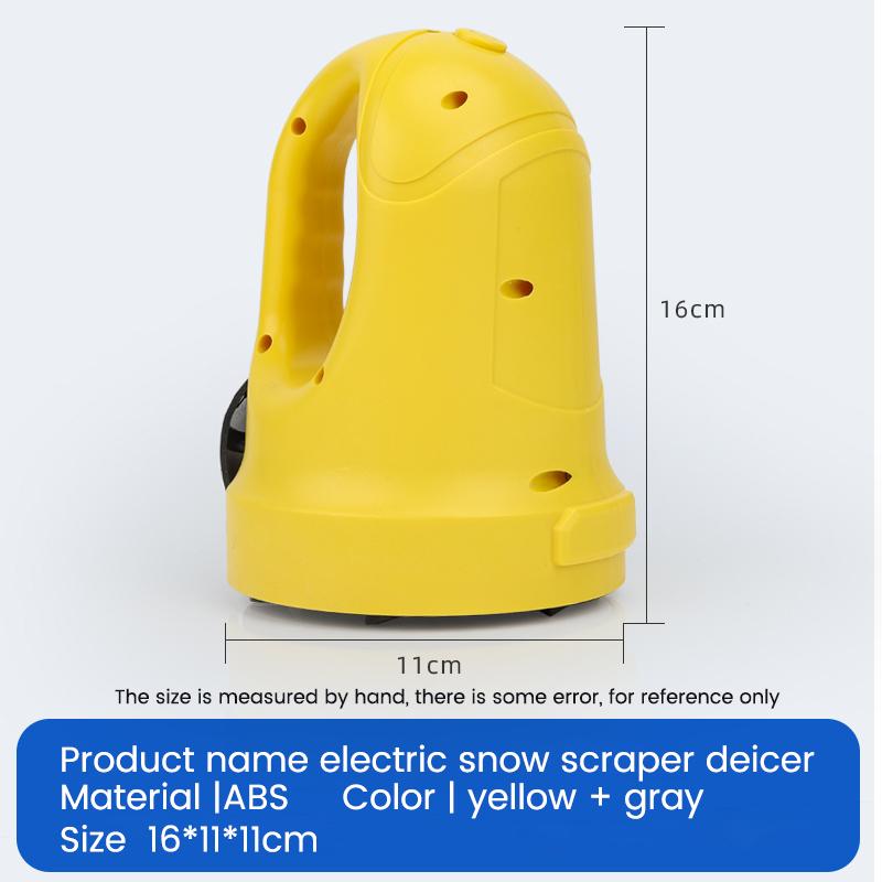Winter Car Snow Remover Electric Ice Scraper Usb Charging Car Window Windshield De-icer Car Snow Scraper Car Maintenance Tool