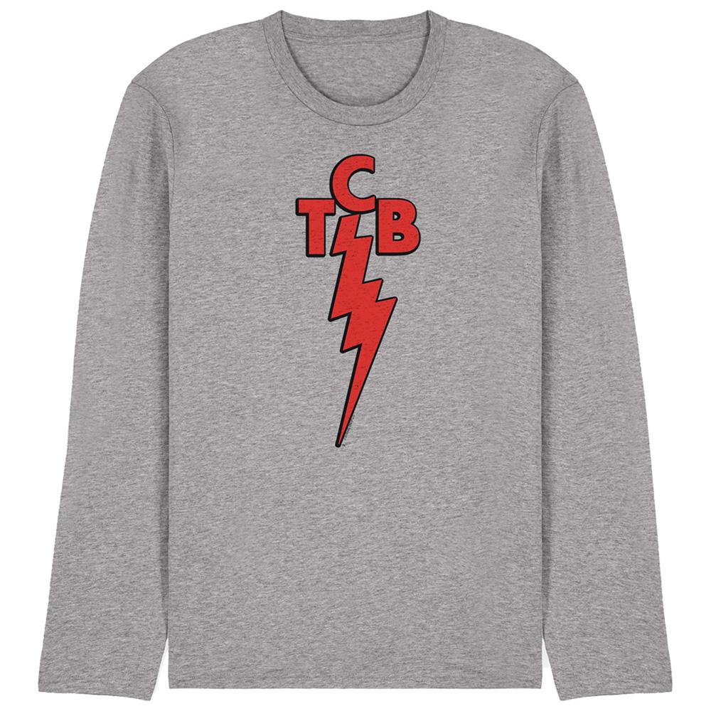 Elvis Presley Unisex Adult TCB Long-Sleeved T-Shirt