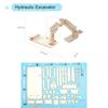 DIY Handmade Small Production Hydraulic Technology Physical Model Science Toy Experiment Educational Toy Project for School Kid