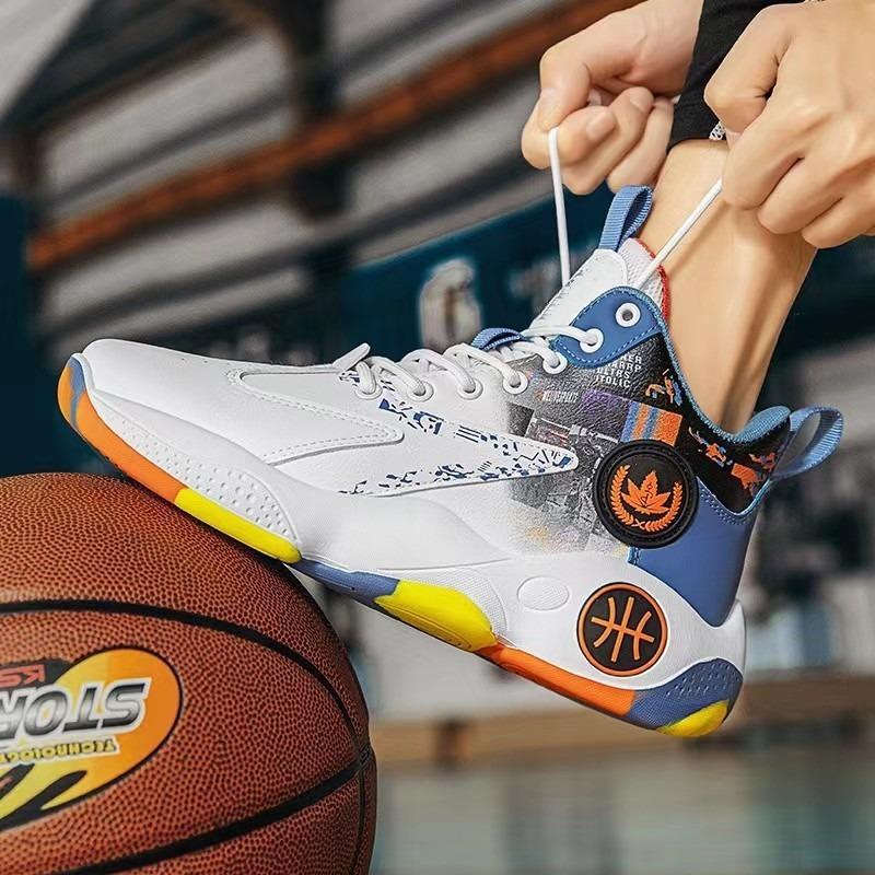 Sports and Leisure Shoes Men's High-top Basketball Shoes Men's Fashion Men's Shoes New Four Seasons Dad Trendy Shoes Men's