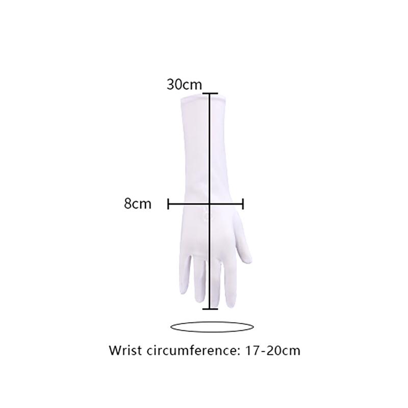 Summer Spring Women Mid-Long Sunscreen Gloves Stretch Anti Uv Slip Resistant Driving Glove Breathable Sun-Protective Sleeve