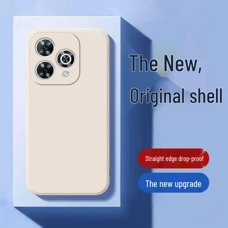 Huawei Hi Enjoy 80Pro Solid Color Anti-Drop Liquid Silicone Phone Case