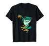 Frog Animal Motif Animal Print Frog T-Shirt Mens Womens Tees Top