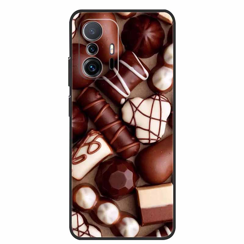 For Xiaomi 11T Pro Case Animals Protective Soft Silicone Cover Phone Cases for Xiaomi Mi 11T Pro 5G Shockproof Mi11T Wolf Coque
