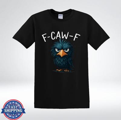 Griesgrämiger Vogel F-CAW-F Meme-Stil Lustiges T-Shirt