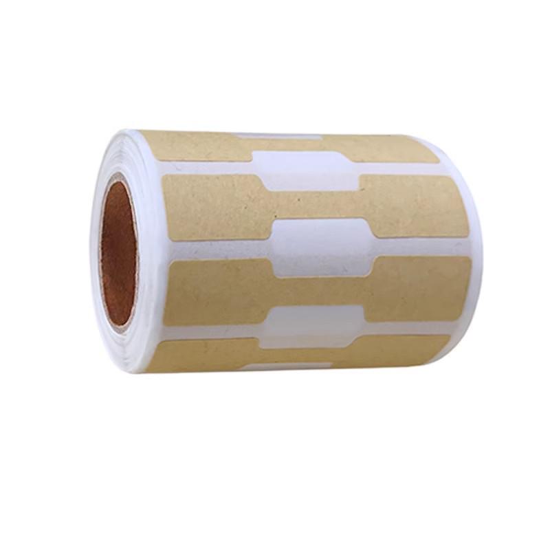 DIY Jewelry Sticker Labels: Self-Adhesive Kraft Paper for Gifts and Decorations.