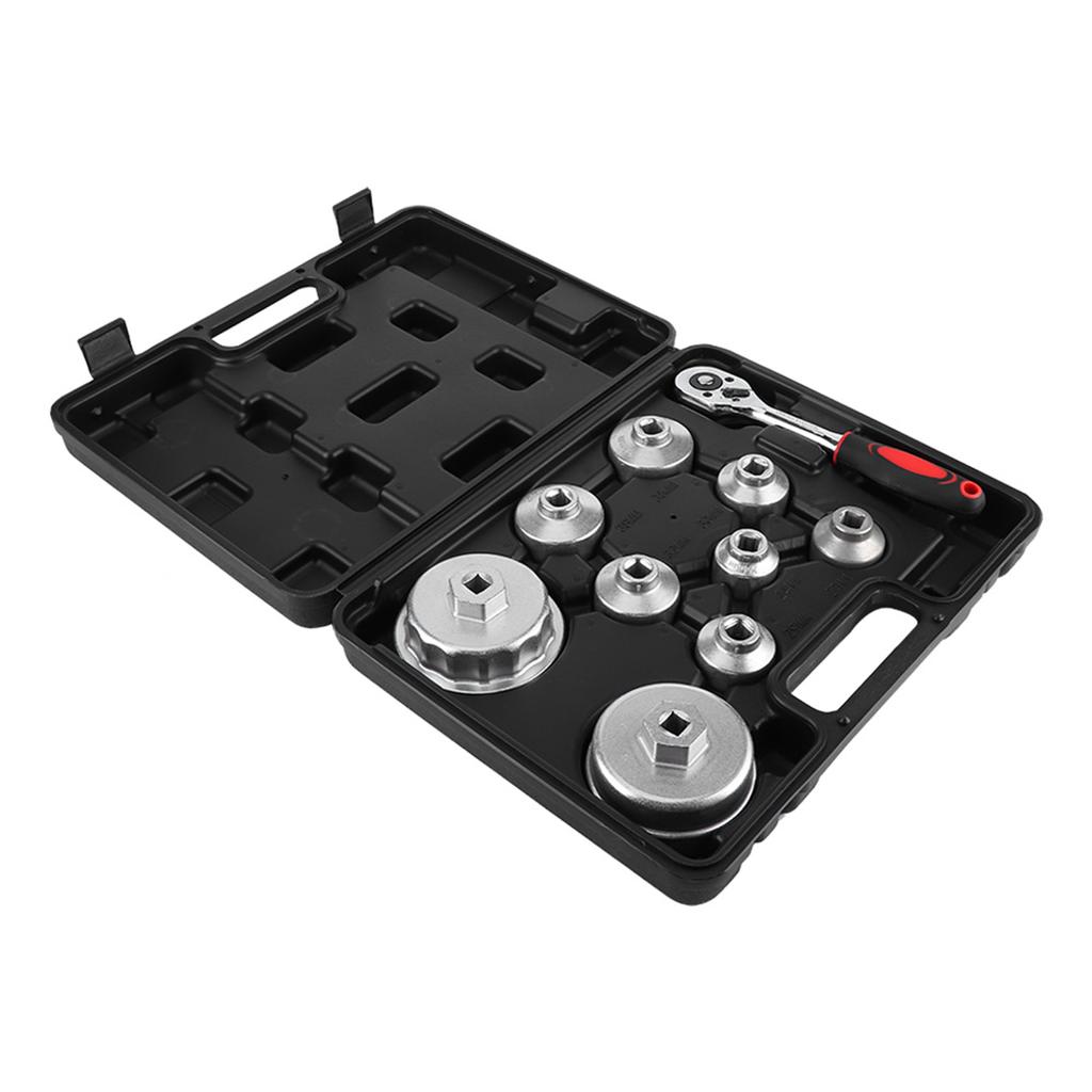 10PcsSet Universal Oil Filter Wrench Cap Socket Remover