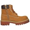 Timberland X LOUIS VUITTON Cow Leather Short Combat Boots Men's Brown 1AD74X