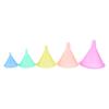 Plastic Candy Color Anti-leakage Liquid Home Filling Oil Funnel Fluids Filler Kitchen Tool Funnel