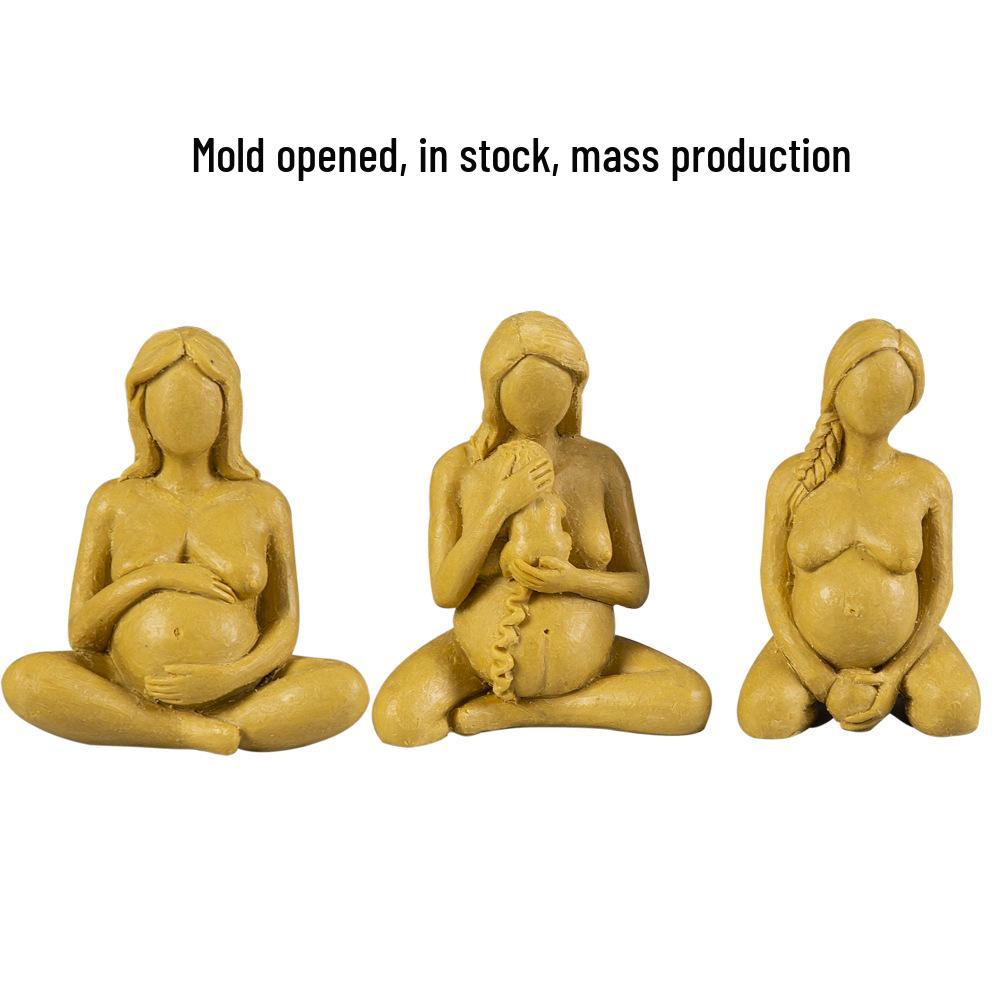 

Popular Motherhood Sculpture: Handcrafted Birthing Woman Statue for Mother s Day Celebration Postpartum