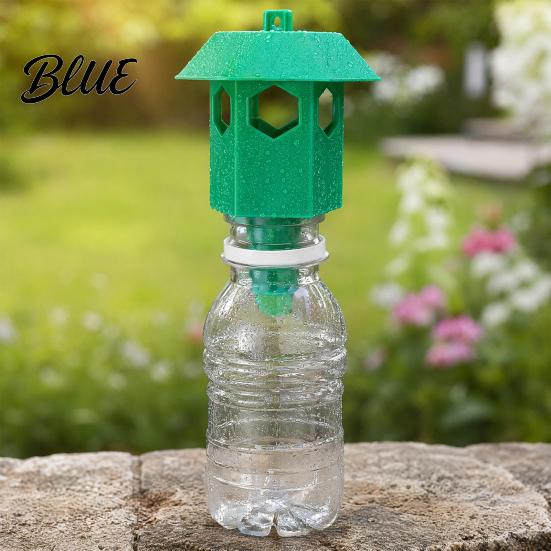 Backyard Wasp Control Outdoor Trap Hanging Yellow Jacket Fits Most Plastic Bottles Garden Insect Trap Reusable Non-Toxic Hornet Catcher for (Bottle