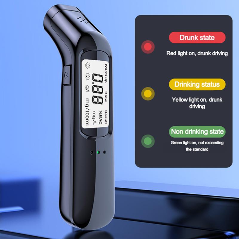 Автомобили Бесконтактный Алкотестер Портативный Детектор Ударов Тестер Алкотестер Транспортное Средство Высокоточный Измерительный Прибор