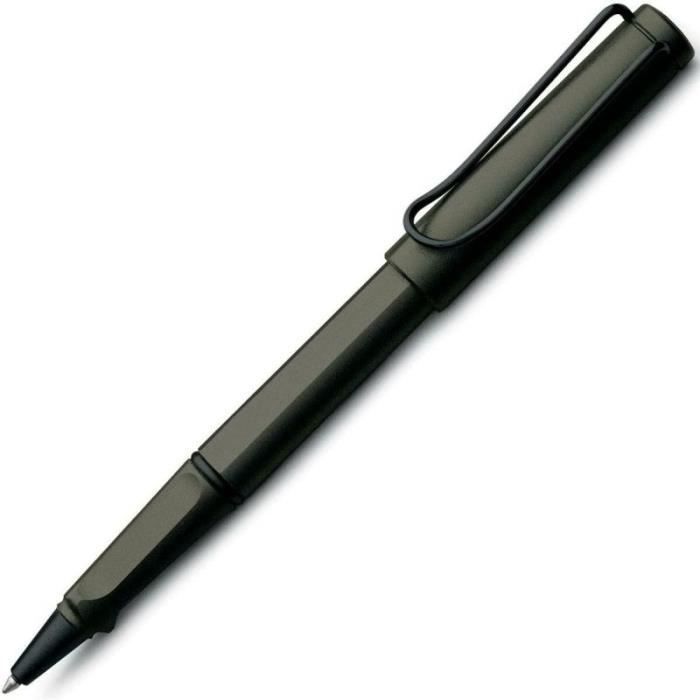 Stylo roller - lamy - safari - noir - charcoal matt black - écriture manuelle