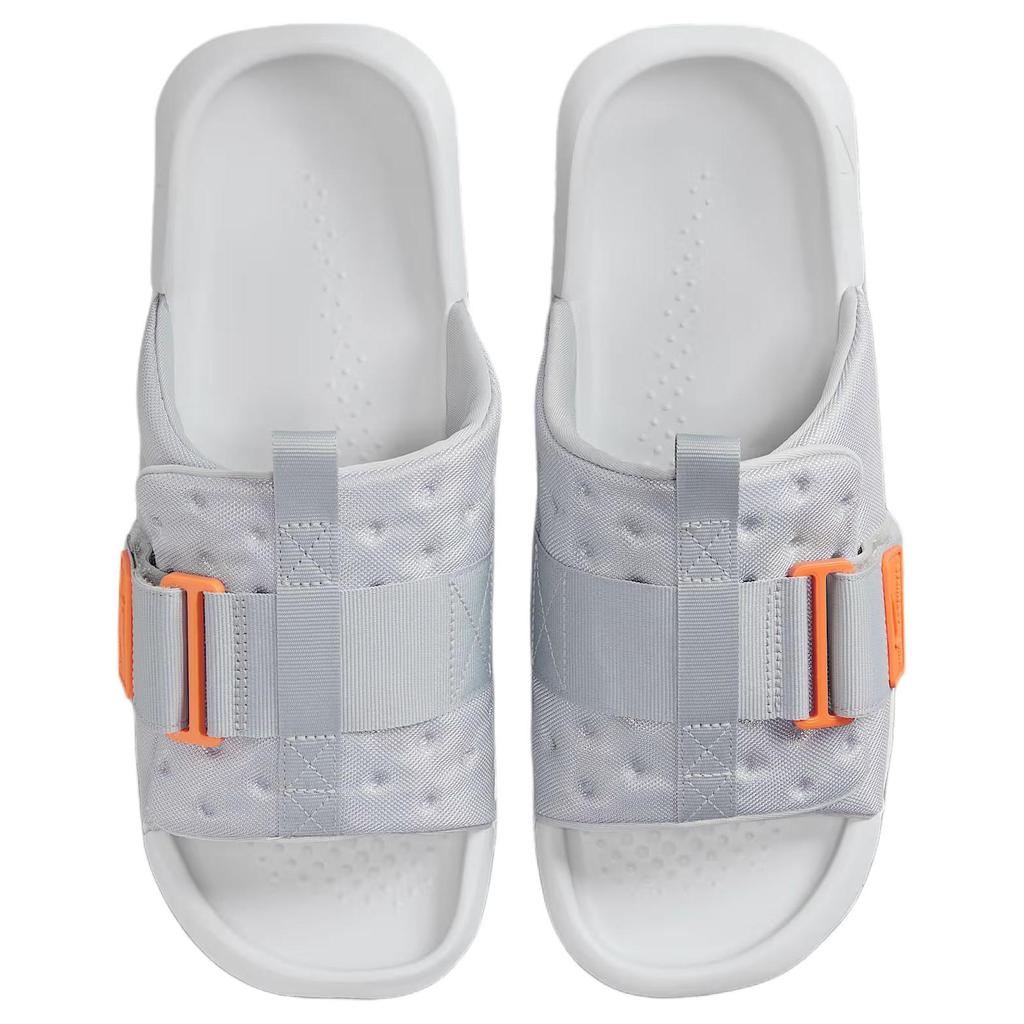 Nike Asuna 3 Slide Light Smoke Bright Mandarin Men Sneakers Grey Light-Smoke-Grey Pure-Platinum FB2183-002
