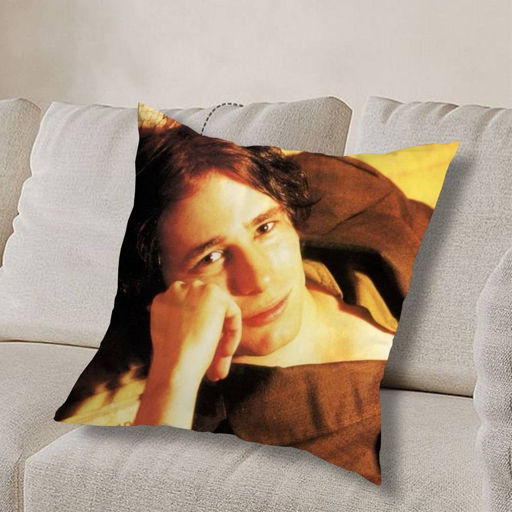 J-Jeff Buckley Grace COOL Pillow Case Anti-dustmite Pillowcase Invisible zipper silky short plush Sofa cushion cover
