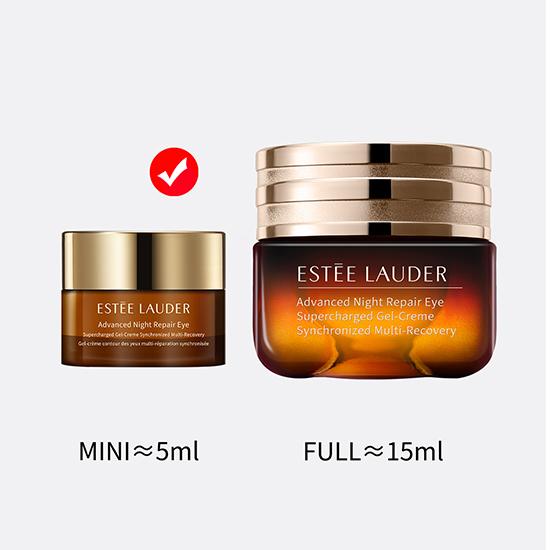 Estée Lauder Advanced Night Repair Eye Supercharged Gel-Creme | Synchronisierte Multi-Regeneration | 0,17 oz / 5 ml 0.17 OZ./5ML black