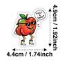 50 Humorous Butt Stickers Cute Funny Funny Flavor Material Decorative Waterproof Graffiti Stickers
