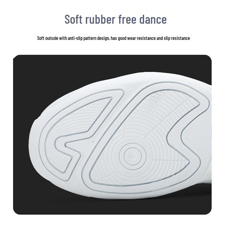 Unisex Gymnastik- und Cheerleading-Schuhe – Weiße Sohle Fitness-, Tanz-, Wettkampf- und Trainingsschuhwerk