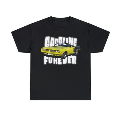 Yellow Car Gasoline Forever Unisex T-shirt