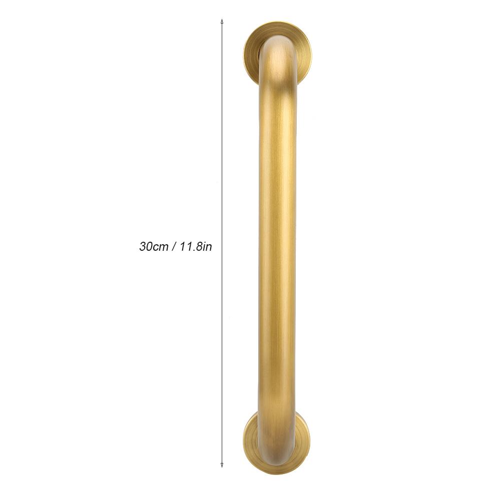 Maniglione in Rame per Doccia Barra di Equilibrio da Bagno Corrimano di Sicurezza Maniglia di Sicurezza per Vasca da Bagno per Anziani 30cm