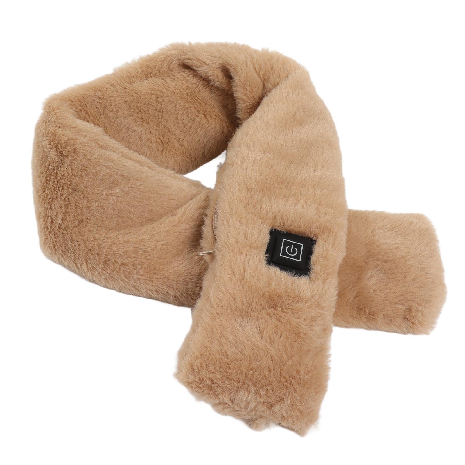 

Электрический шарф с подогревом 3 уровня нагрева обертывание для шеи мягкий плюшевый моющийся для зимних видов спорта на открытом воздухе