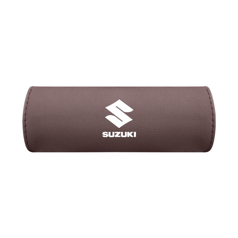 Leather Car Roof Handle Protective Cover Interior Styling For Suzuki Vitara Jimny Samurai Swift Baleno Ignis Alto Splash Kaiser