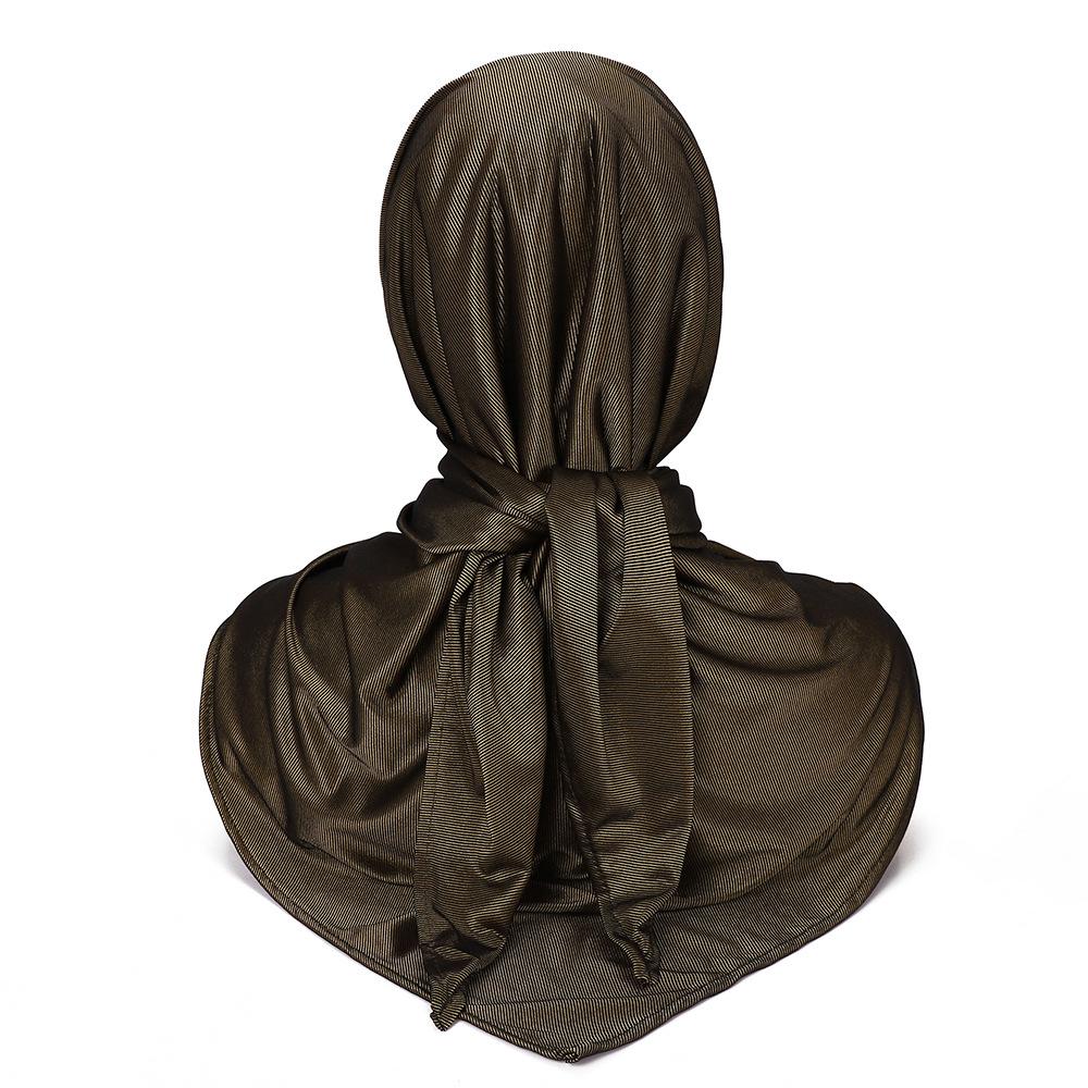 New fashion, women's knitted headscarf, bright silk wide-brimmed design headscarf
