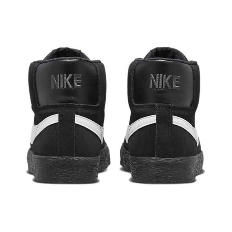 Nike Zoom Blazer Mid Sb 'Black White' Sneakers casual 864349-007