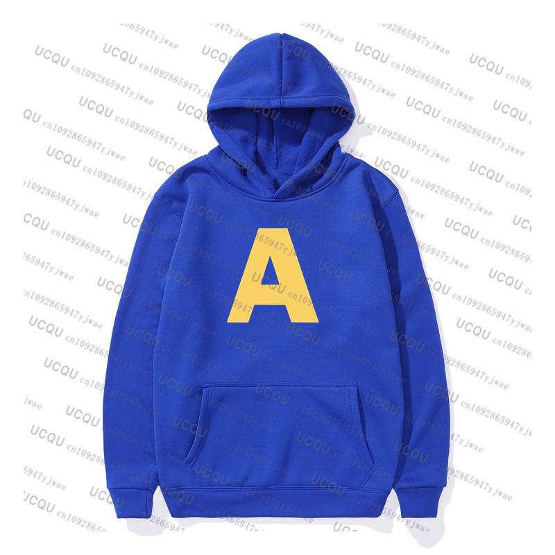 Alvin and The Chipmunks Fashion Unisex Casual Sportswear Men's Hoody Alvin Chipmunk Halloween Costume Kid's Pullover Tops