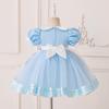 Girls' Alice in Wonderland Pleated Lace Princess Dress
