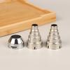 5Pcs/Set Stainless Steel  Air Gun Heat Resisting Nozzles Fast Heating Heat Blower Nozzles