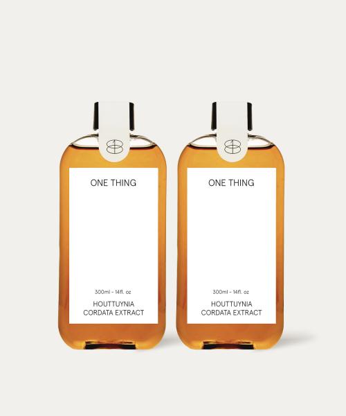 One Thing Houttuynia Cordata Extract Toner 300ml [2-Pack] none