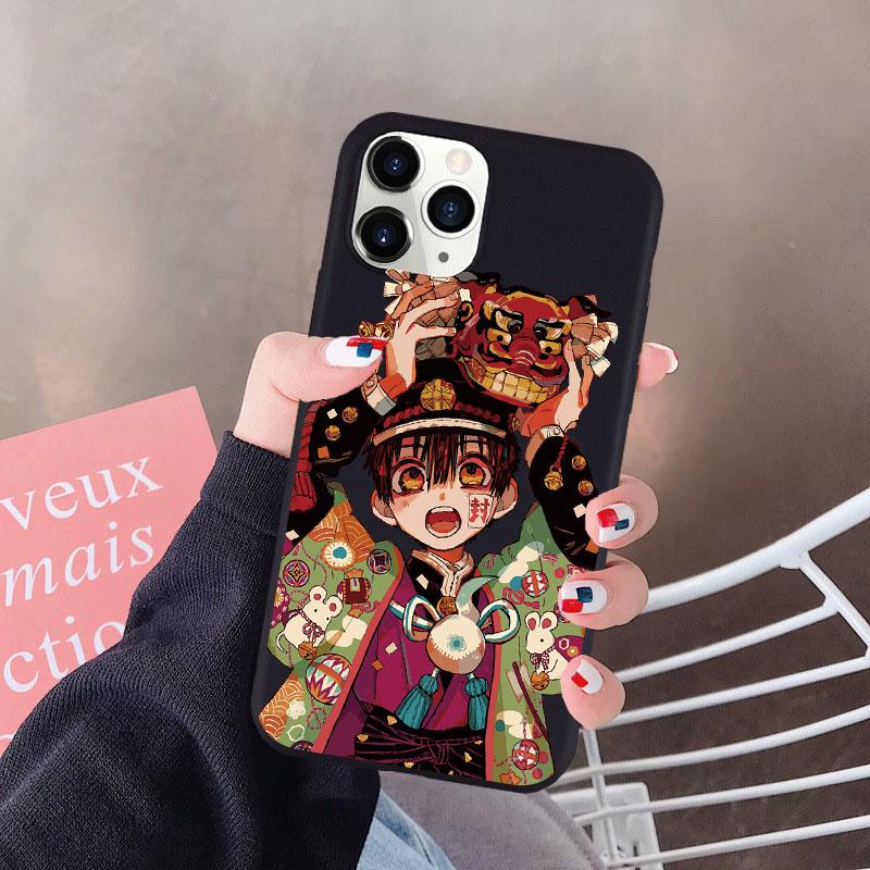 Japan Anime Hanako Kun Yugi Phone Case For iPhone SE 2020 SE3 2022 13 12 Mini 11 Pro 7 8 5 6 6S Plus X XR XS Max Silicone Fundas