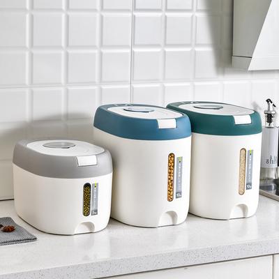 Multifunctional1Pc  5KG/10KG Rice Dispenser Kitchen Organizer And Storage Container Home Box Cereal Jar Container For Cereals