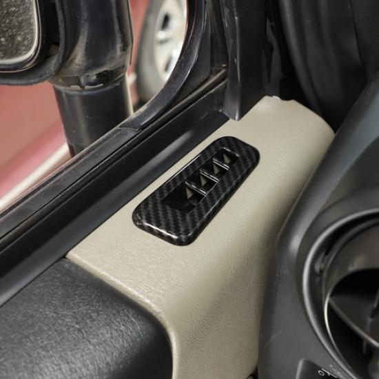 Car Door Air Vent Frame Trim ABS Carbon Auto Part Kits For Humme*r H2 2003-2007