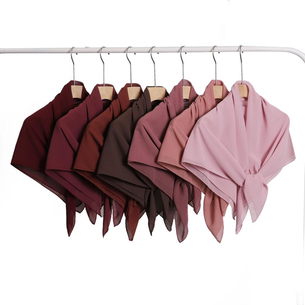 Solid Pearl Chiffon Women Scarf New Summer Girls Sunscreen Thin Scarves Soft Shawl Foulard Viscose Spring Lady Wrap Shawls