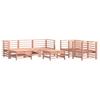 7 Piece Garden Lounge Set Solid Douglas Fir Wood
