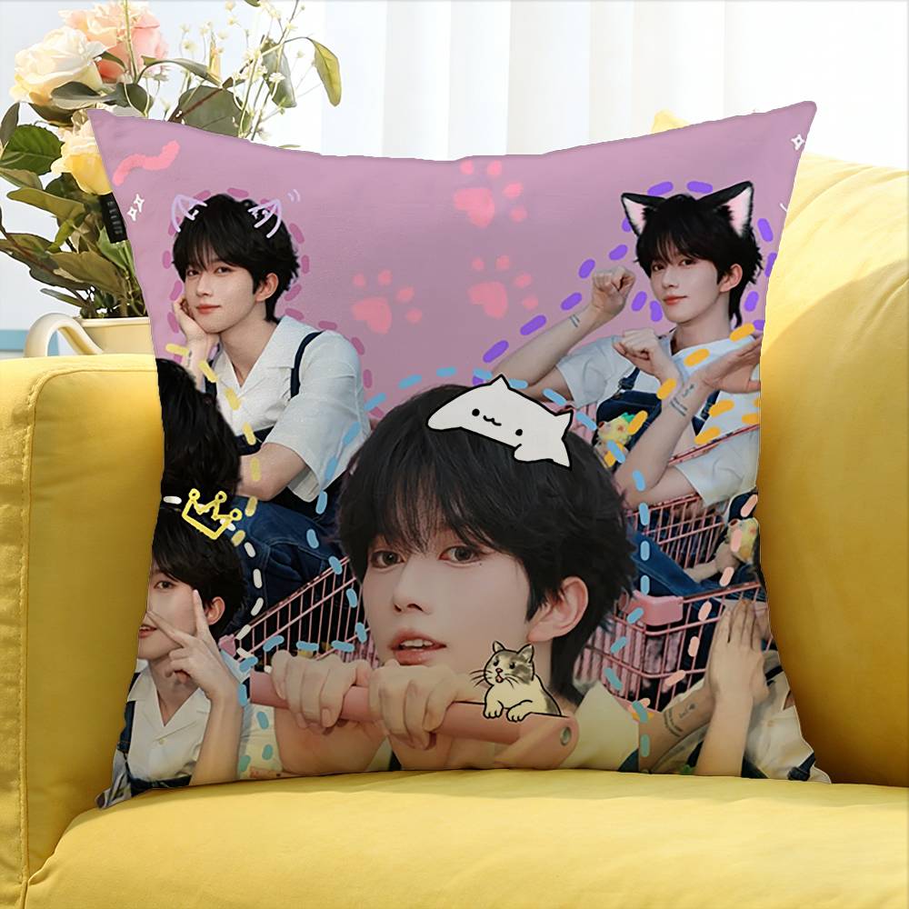 Huang Xing Eliot Huang D-Desire Various Sizes Square Pillow Case For Car Home Bedchamber Decor