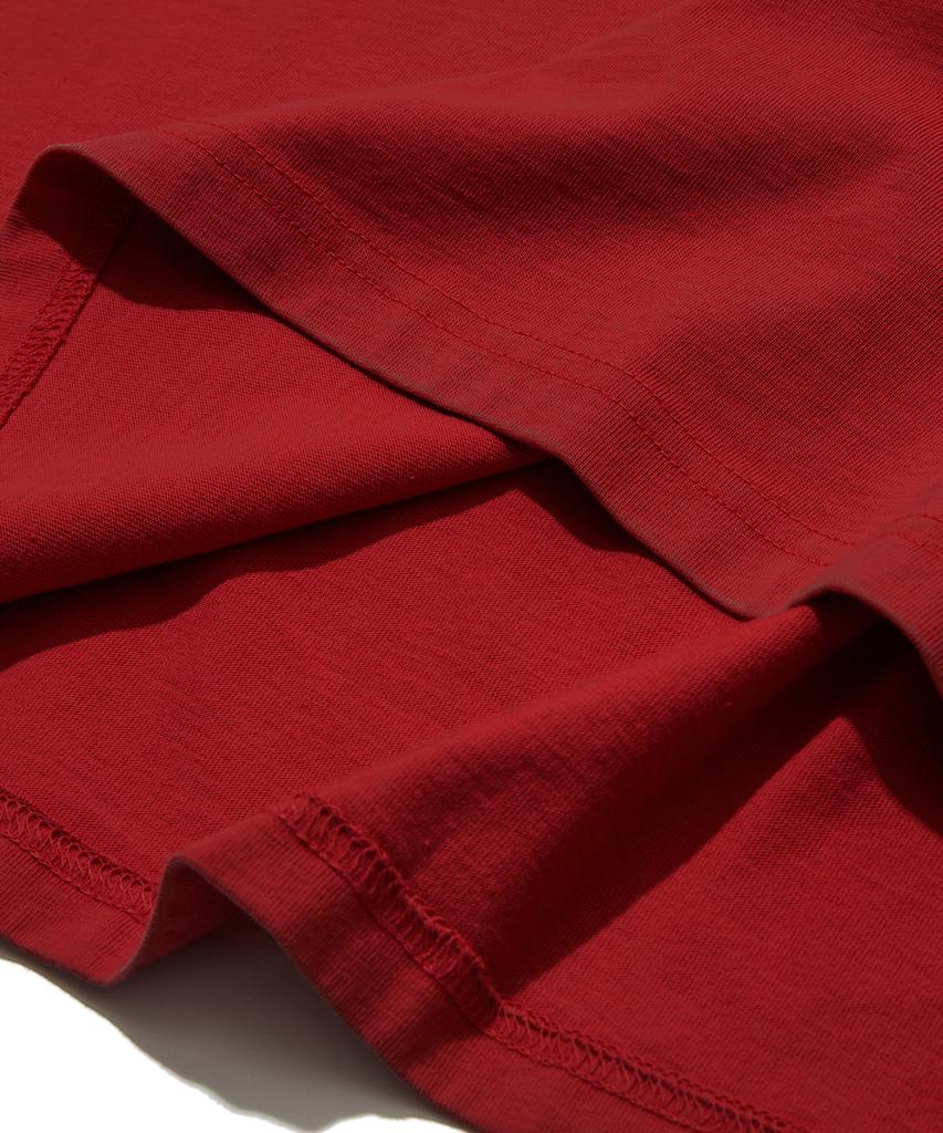 PENFIELD Vintage Series Marinheiro Ringer Short Sleeve T-Shirt Red_Fs2Kt55U
