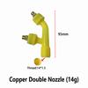 Adjustable Atomizing Sprayer Nozzle Multi Heads Agricultural Spray Head  Garden Accessories