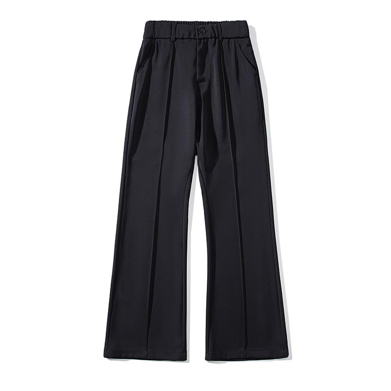 

Новые летние брюки-клеш микро для мужчин, модные, свободные и красивые, брюки до пола XXXL