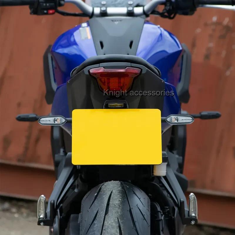 MT07 Motorcycle Rear License Plate Holder Bracket Tail Tidy Fender Eliminator CNC Aluminum New For MT07 MT-07 MT 07 Mt07 2025