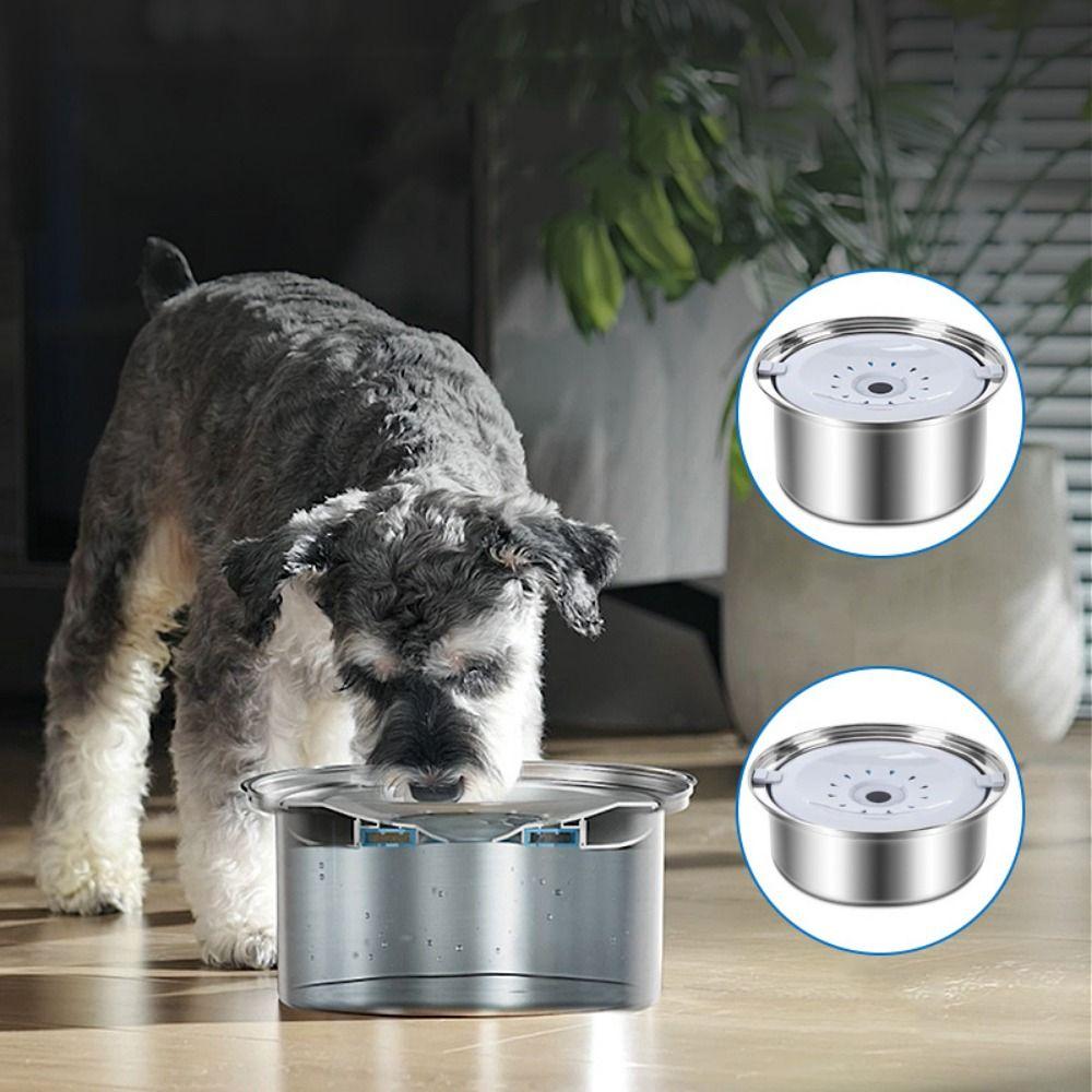 Filter Element Pet Floating Bowl Large-capacity Water Dispenser Upgraded Slow Drinking Feeder  Cat
