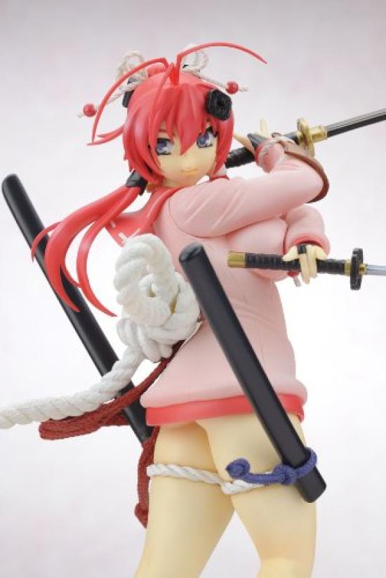Hyakka Ryoran Samurai Girls Yagyu Jubei painted finished (PVC product)