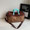 New large-capacity travel storage bag, simple travel bag, lightweight waterproof portable shoulder bag