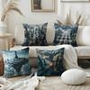 Classic Chess Pillow Case Office Sofa Dorm Chair Back Short Plush Double-sided Printing Home  Cushion Cover